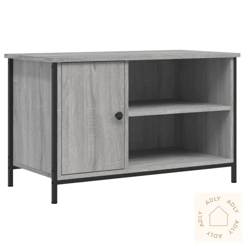 Tv-Benk Grå Sonoma 80X40X50 Cm Konstruert Tre