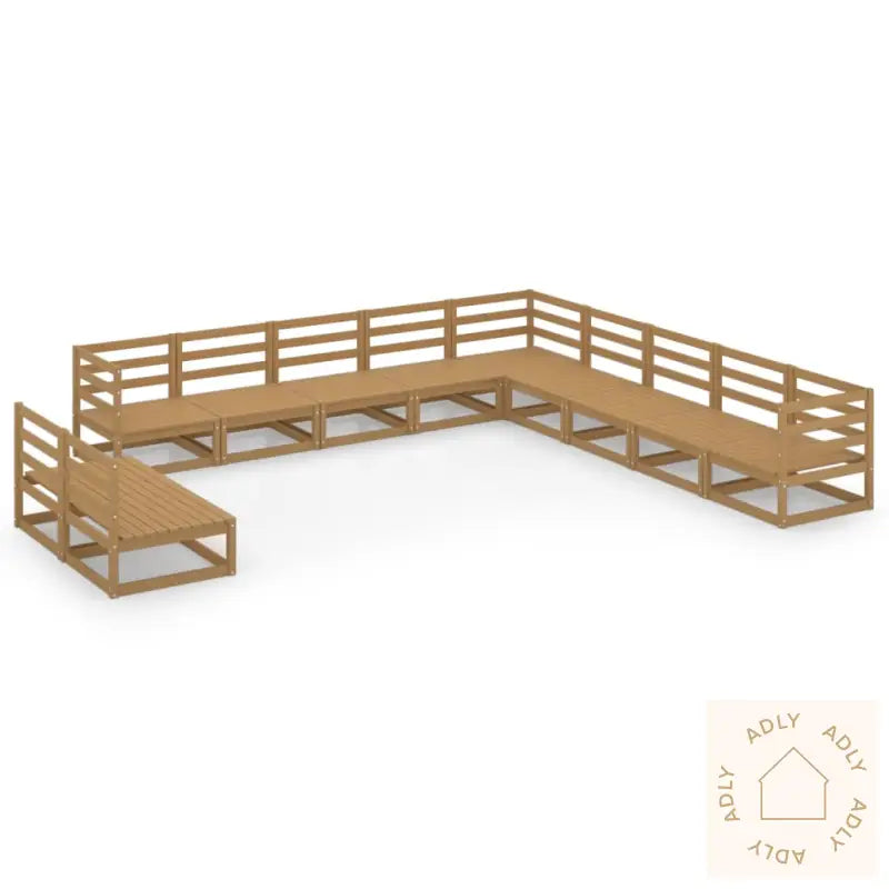 Hagesofagruppe 11 Deler Honningbrun Heltre Furu