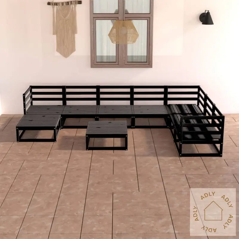 Hagesofagruppe 8 Deler Svart Heltre Furu