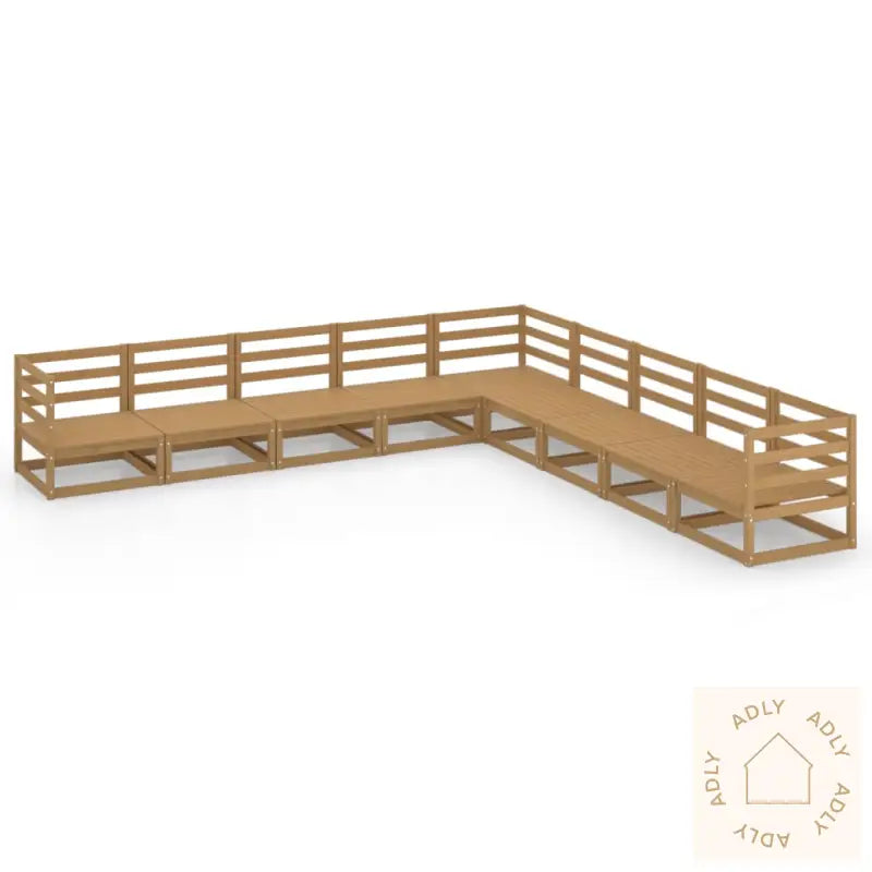 Hagesofagruppe 9 Deler Honningbrun Heltre Furu