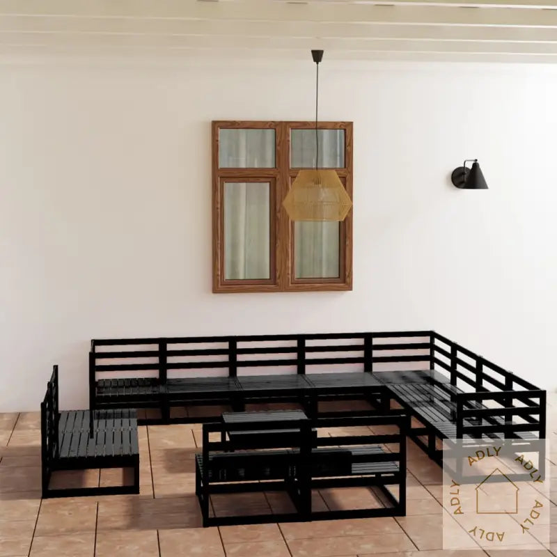 Hagesofagruppe 13 Deler Svart Heltre Furu
