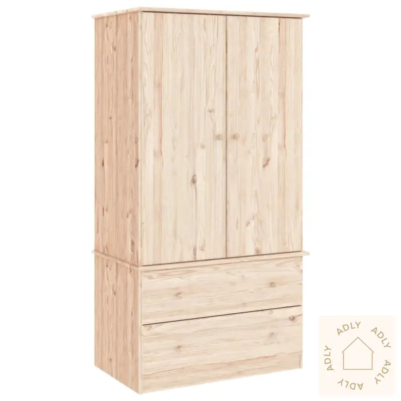 Garderobe Alta 90X55X170 Cm Heltre Furu