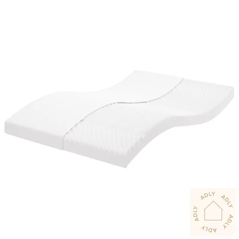 Skummadrass Hvit 140X190 Cm 7-Zone Hardhet 20 Ild