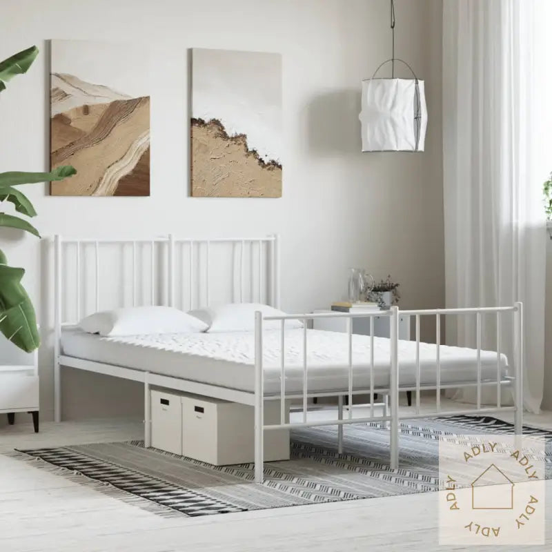 Skummadrass Hvit 140X200 Cm 7-Zone Hardhet 20 Ild