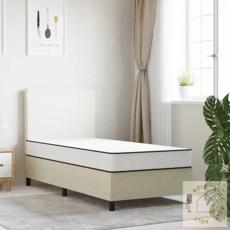 Madrass Med Bonnellfjær Middels 90X190 Cm