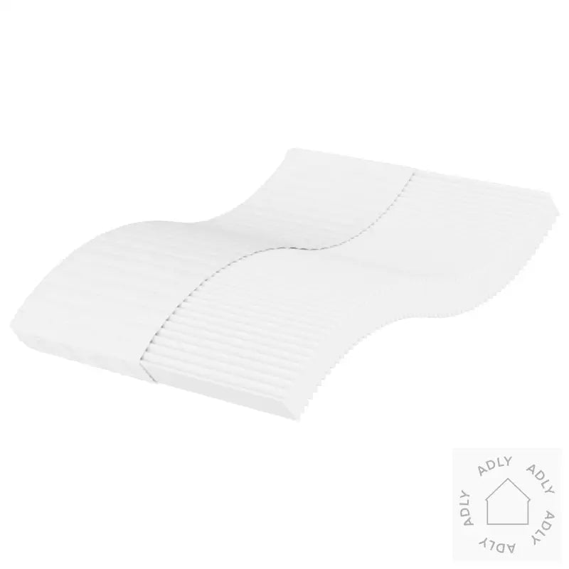 Skummadrass Hvit 140X190 Cm Hardhet H2 H3