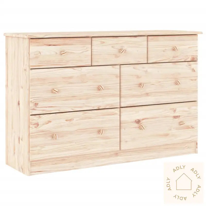 Kommode Alta 112X35X73 Cm Heltre Furu