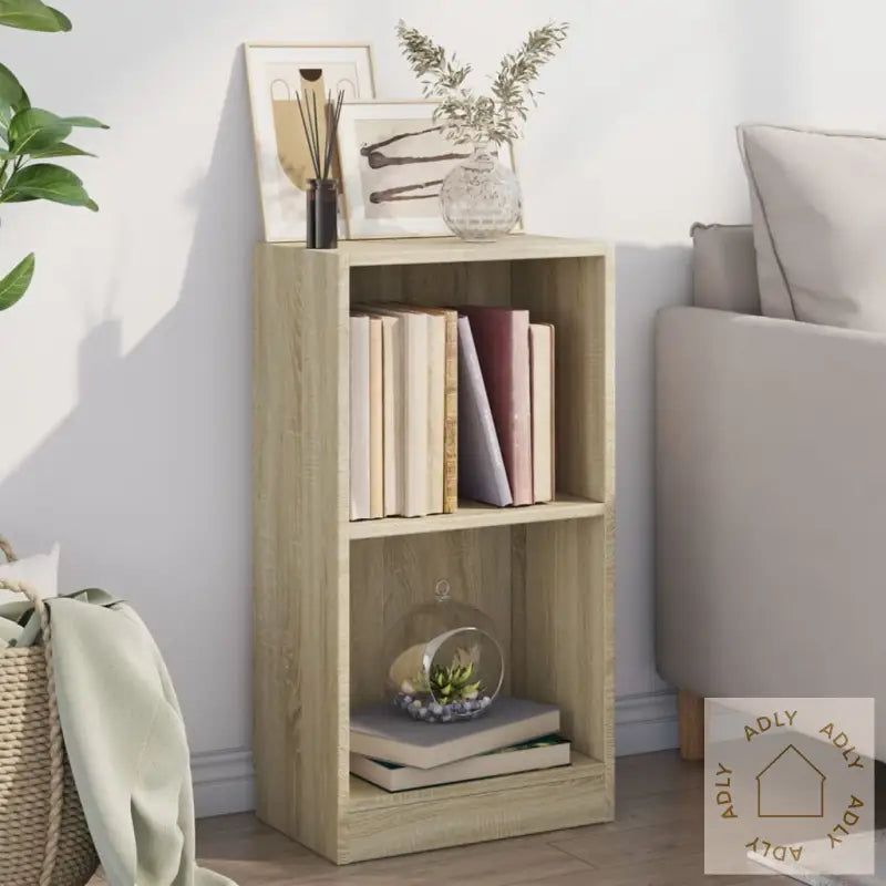 Bokhylle Sonoma Eik 40X24X75 Cm Konstruert Tre