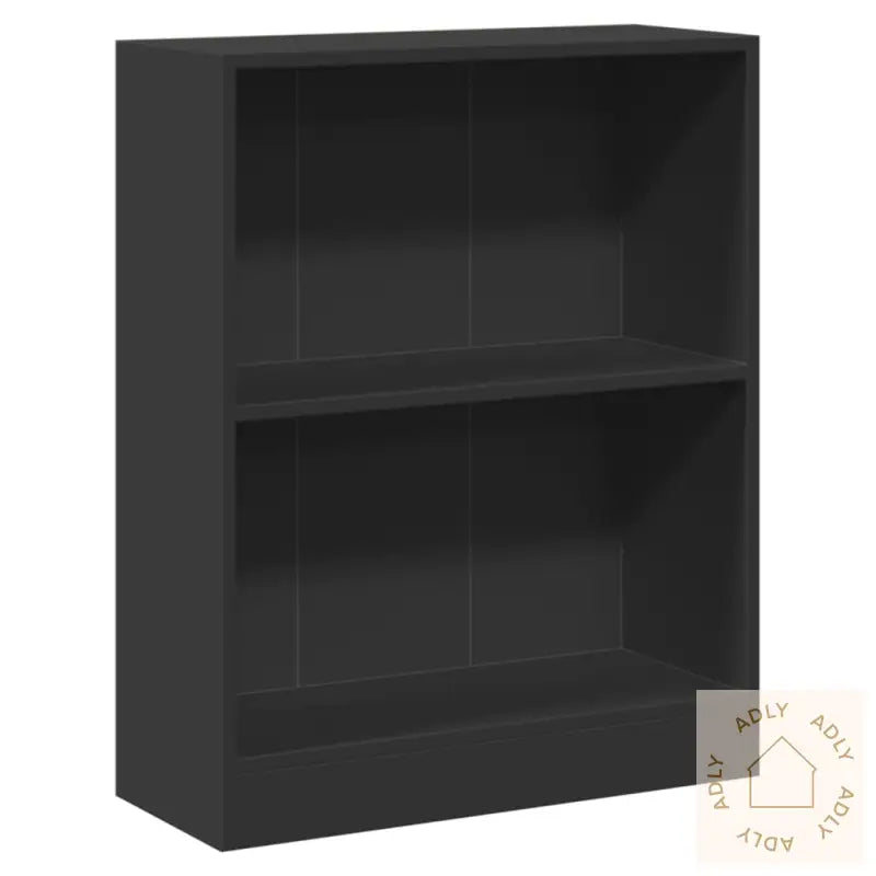 Bokhylle Svart 60X24X76 Cm Konstruert Tre