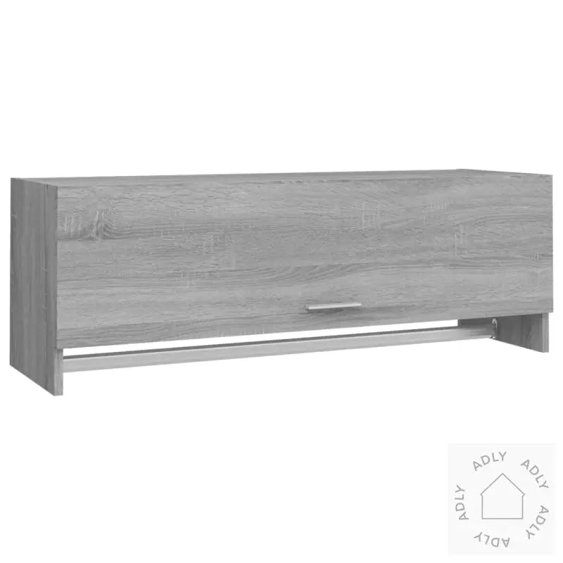 Garderobe Grå Sonoma 100X32,5X35 Cm Konstruert Tre