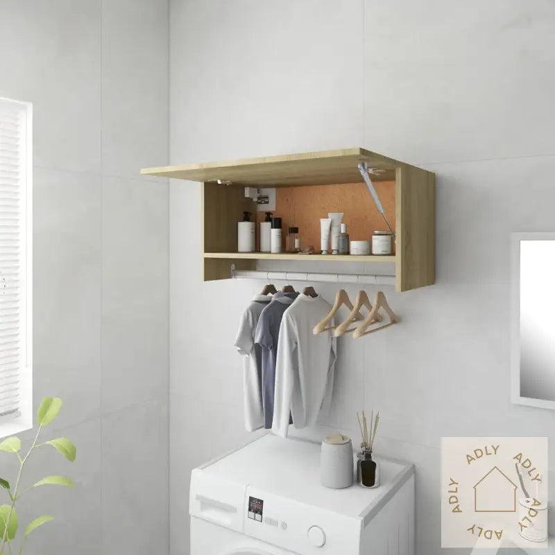 Garderobe Sonoma Eik 70X32,5X35 Cm Konstruert Tre