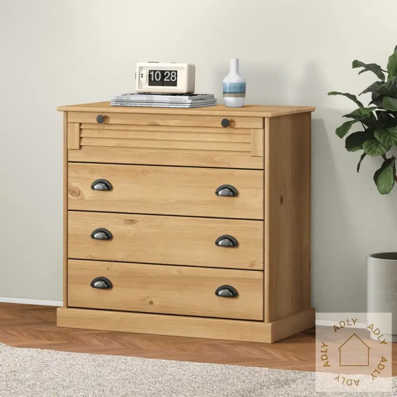 Kommode Vigo 80X40X76 Cm Heltre Furu