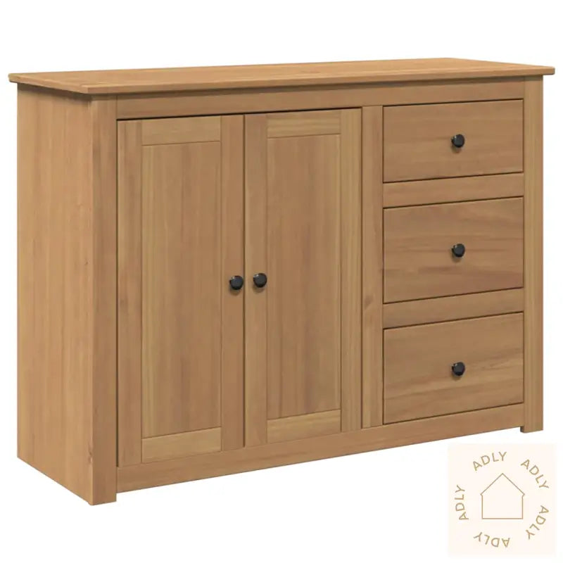 Skjenk Med Skuffer Panama 112X40X80 Cm Heltre Furu