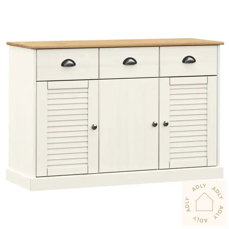 Skjenk Med Skuffer Vigo 113X40X75 Cm Heltre Furu