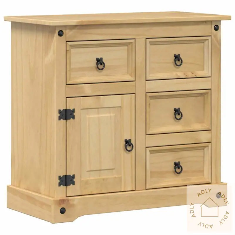 Skjenk Corona 87X40X76 Cm Heltre Furu