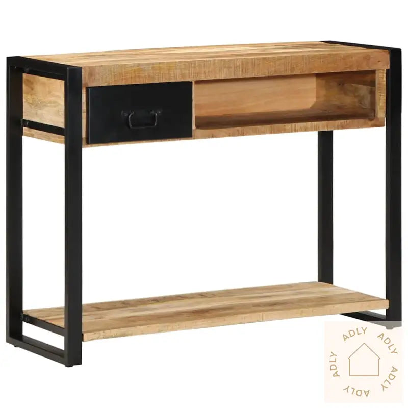 Konsollbord 100X35X75 Cm Grovt Heltre Mangotre
