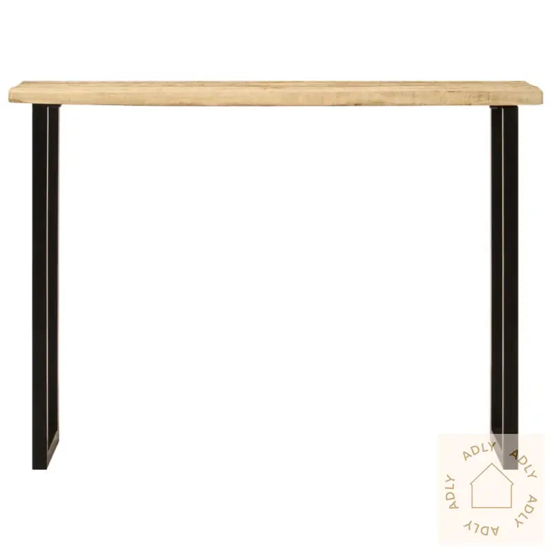 Konsollbord Med Naturlig Kant 105X33X76 Cm Heltre Akasie