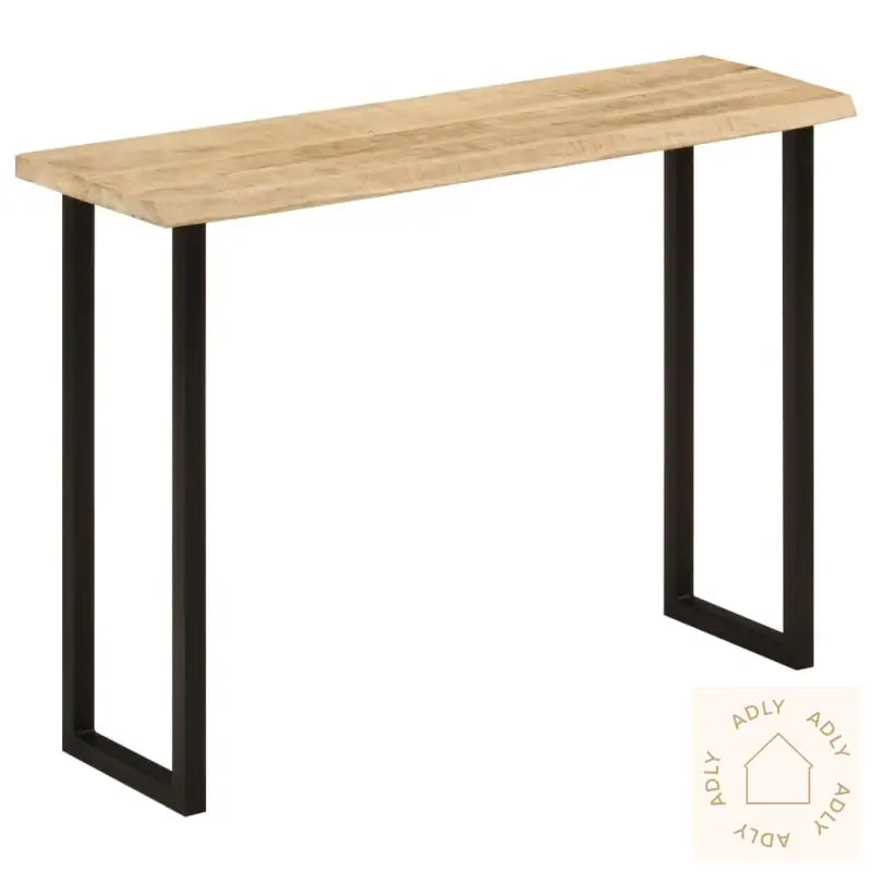 Konsollbord Med Naturlig Kant 105X33X76 Cm Heltre Akasie