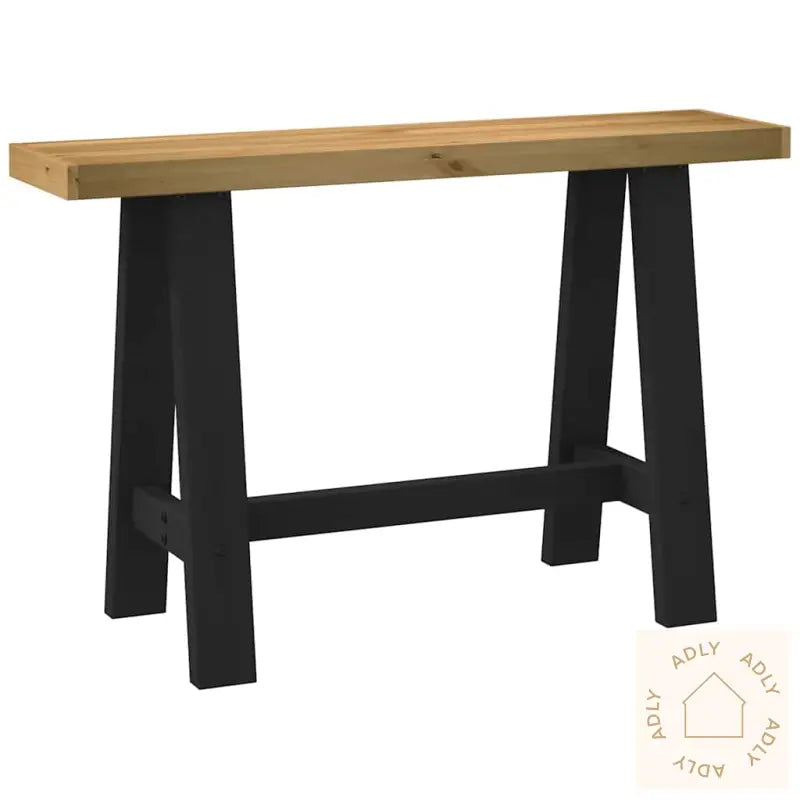 Konsollbord Noain A-Formede Ben 120X30X75 Cm Heltre Furu