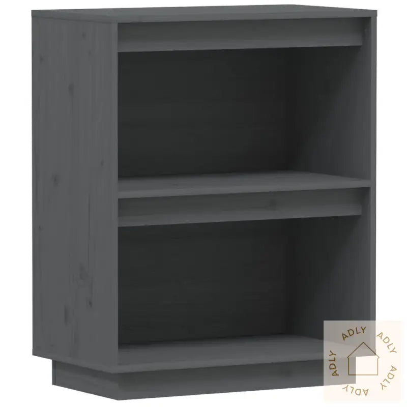 Konsollskap Grå 60X34X75 Cm Heltre Furu