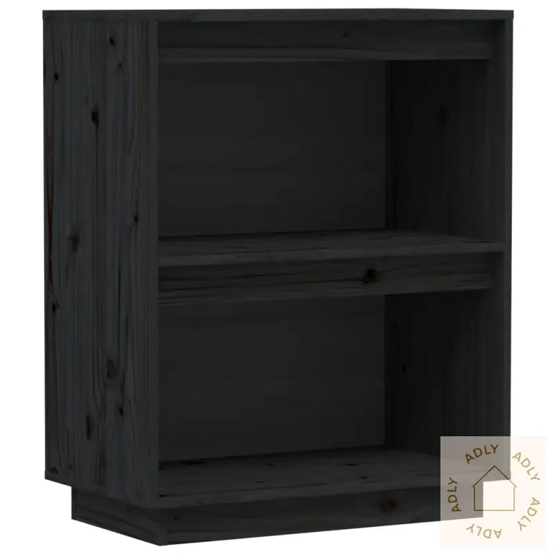 Konsollskap Svart 60X34X75 Cm Heltre Furu