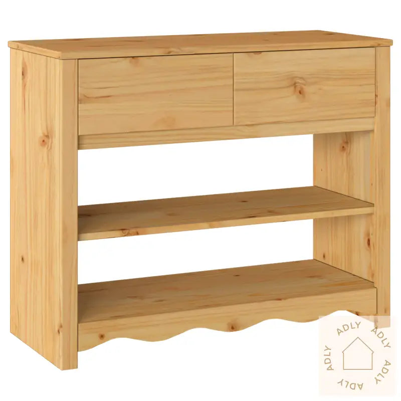 Konsollbord "Drammen" 89,5X37X73 Cm Solid Tre Furu