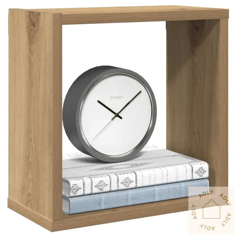 Vegghyller Kube 6 Stk Artisan Eik 30X15X30 Cm Konstruert Tre