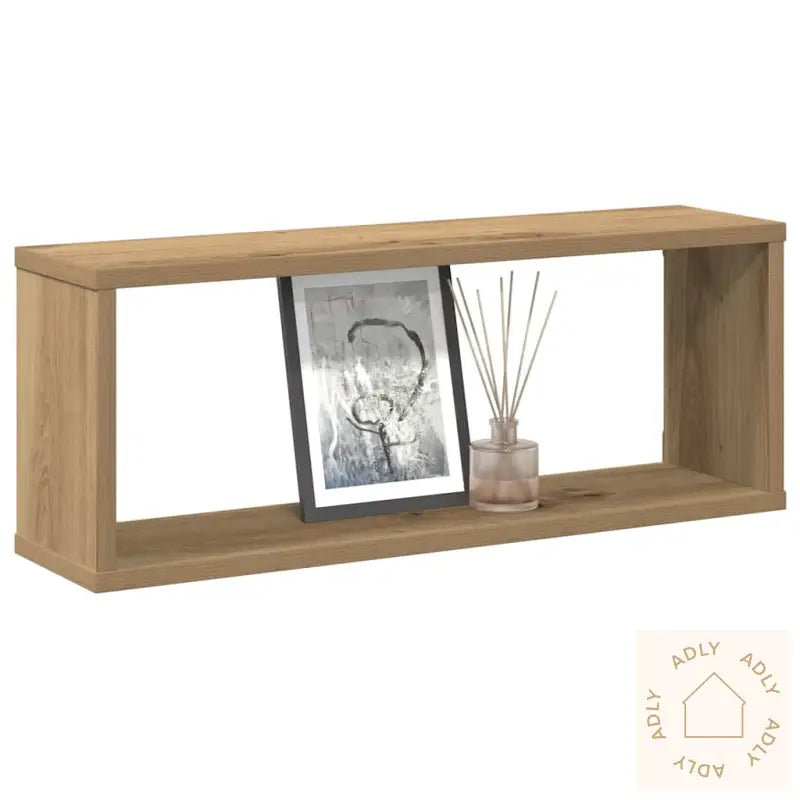 Vegghyller Kube 6 Stk Artisan Eik 60X15X23 Cm Konstruert Tre