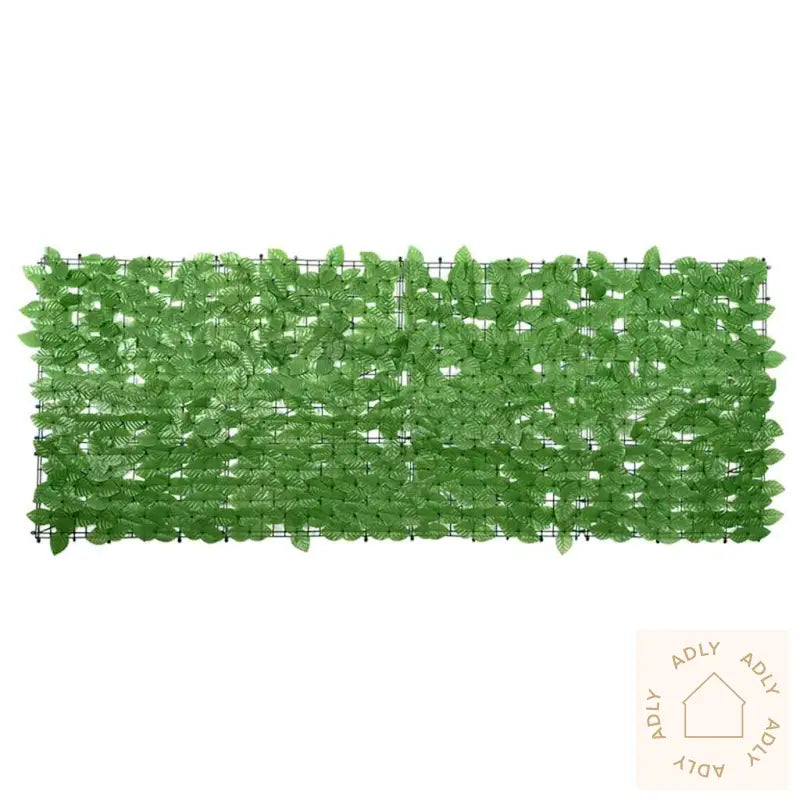 Balkongskjerm Med Grønne Blader 200X75 Cm