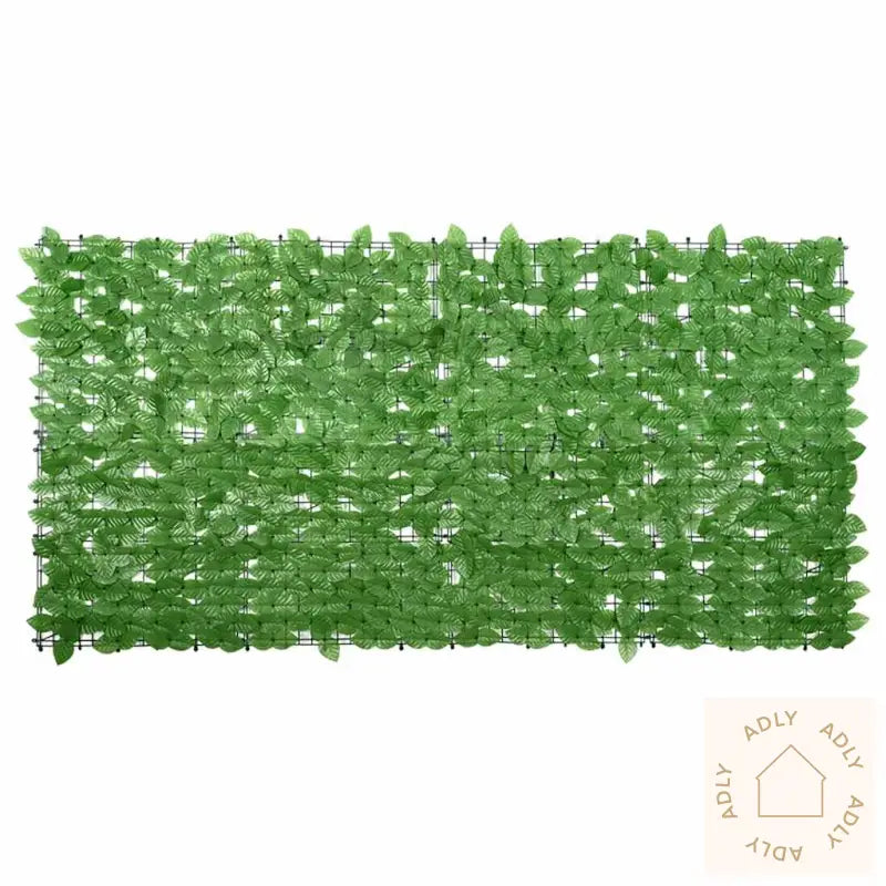 Balkongskjerm Med Grønne Blader 200X100 Cm