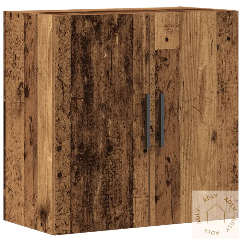 Vegghengt Skap Gamelt Tre 60X31,5X60 Cm Ingeniørtre