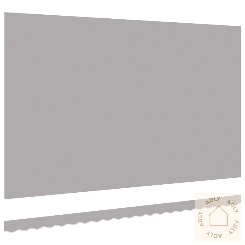 Erstatningsmarkiseduk For 5X3 M Ramme Lysegrå