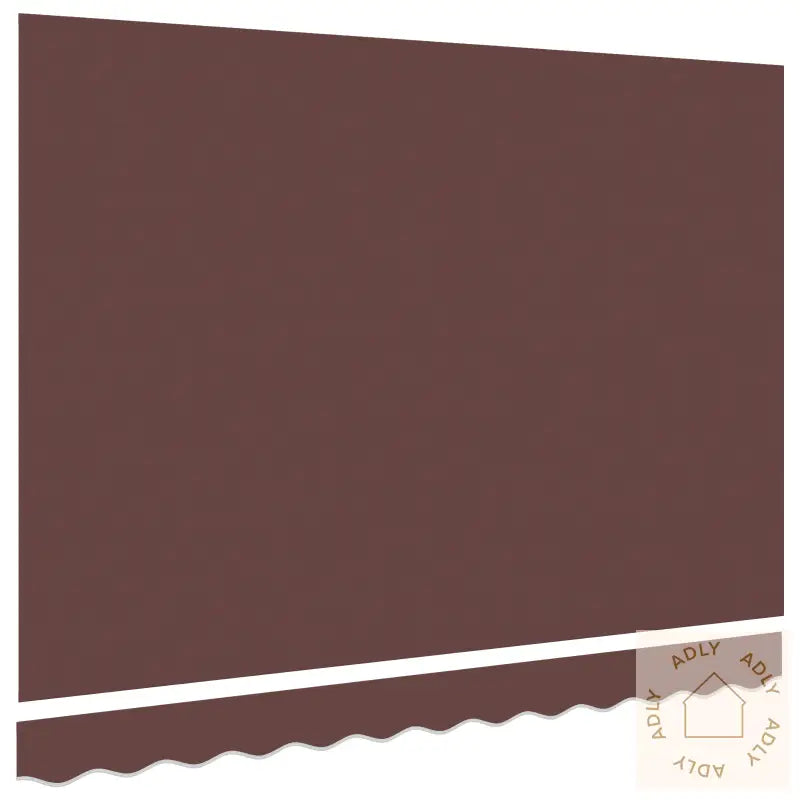 Markise Erstatningsstoff For 2.5X2 M Ramme Brun