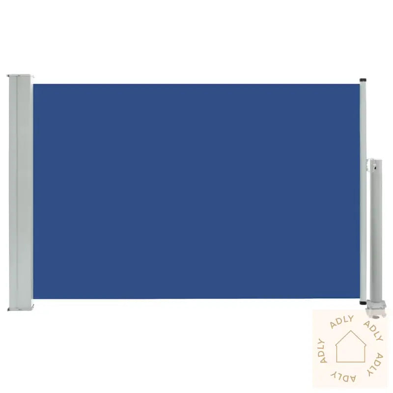 Uttrekkbar Sidemarkise 60X300 Cm Blå