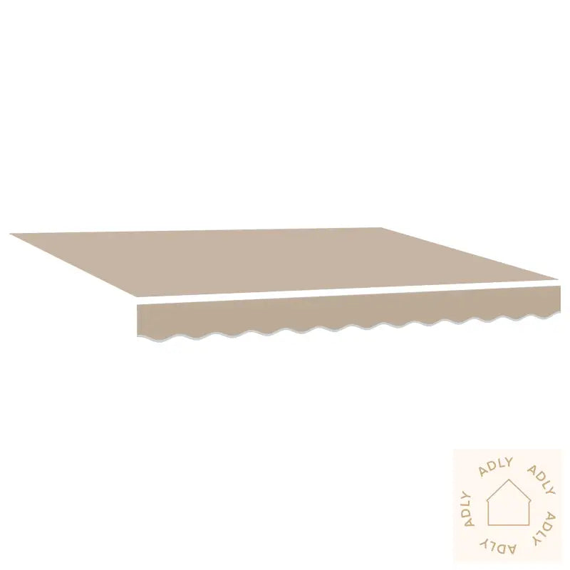 Markise Stoff Til 3X2.5 M Ramme, Beige