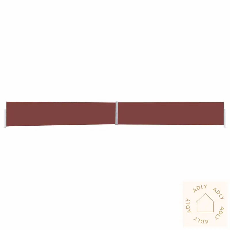 Uttrekkbar Sidemarkise 170X1200 Cm Brun