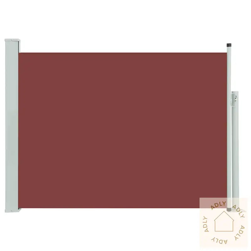 Uttrekkbar Sidemarkise 120X500 Cm Brun