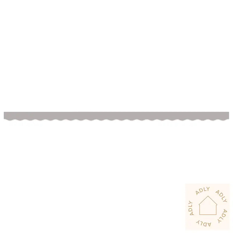 Markise Valance For 5 M Ramme Lys Grå 4.8X0.2 M