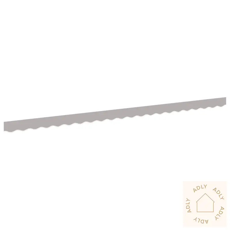 Markise Valance For 5 M Ramme Lys Grå 4.8X0.2 M