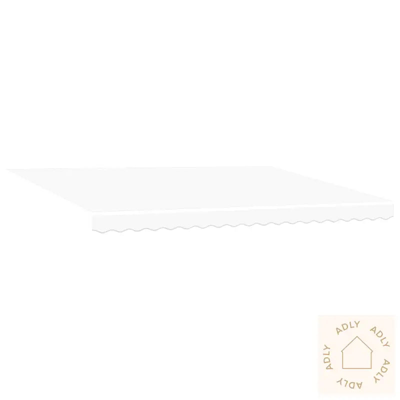 Markise Erstatningstoff For 4.5X3 M Ramme Hvit