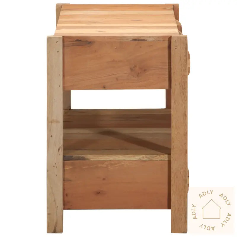 Tv-Benk 83X33X46 Cm Solid Tre Gjenvunnet