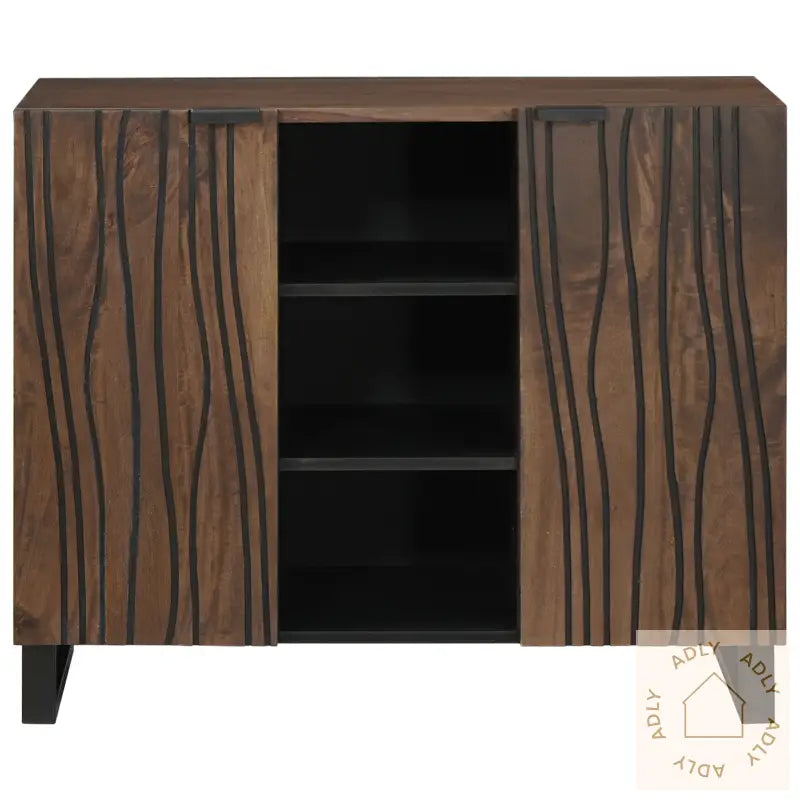 Sidebord 90X33.5X75 Cm Massivt Tre Mango