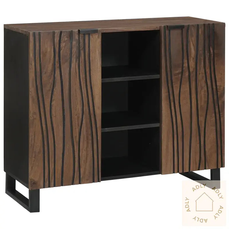 Sidebord 90X33.5X75 Cm Massivt Tre Mango