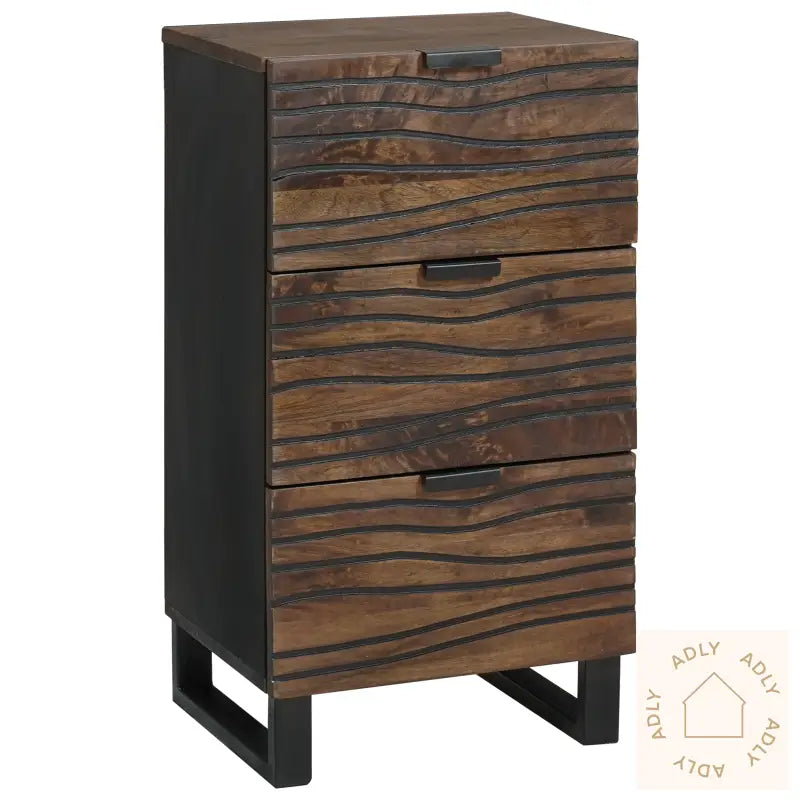 Sidebord 40X33,5X75 Cm Solid Mango-Tre