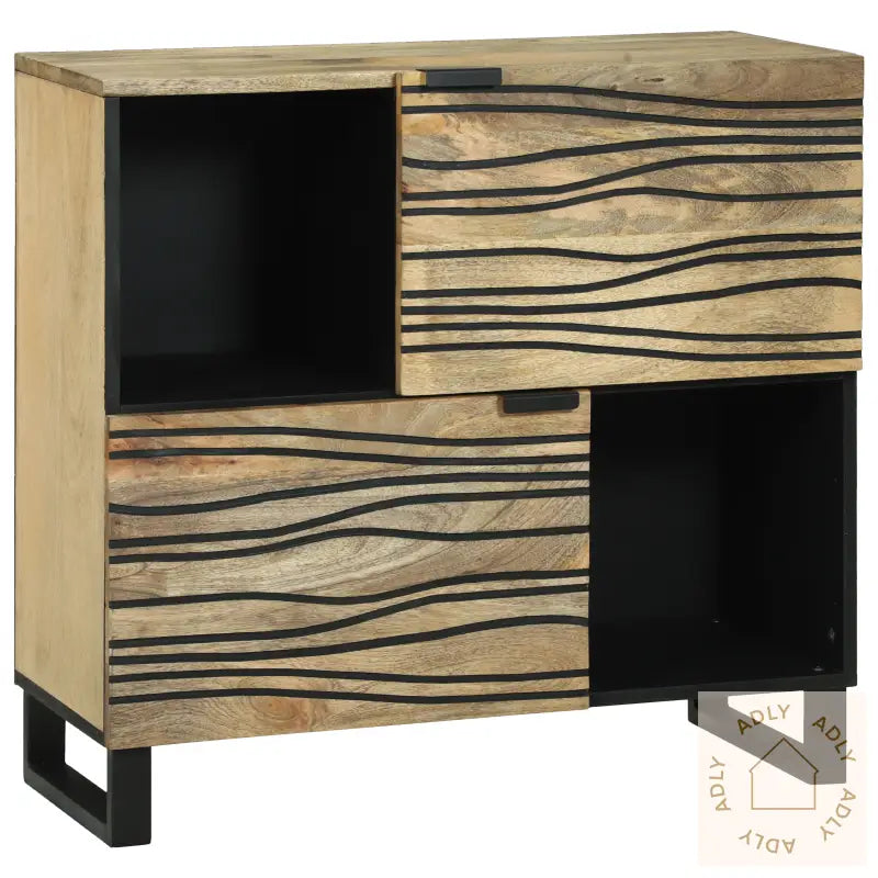 Sideboard 80X33.5X75 Cm Solid Tre Mango