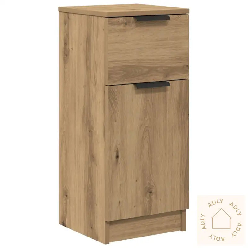 Skjenk Artisan Eik 30X30X70 Cm Konstruert Tre