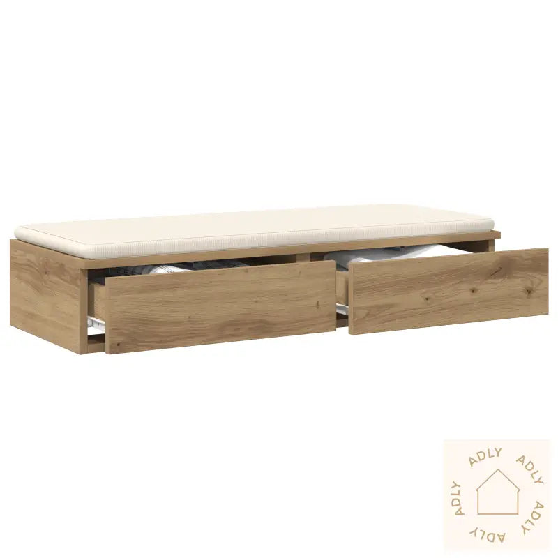 Sengeskuffer Artisan Eik 80X36,5X16,5 Cm Laget Av Tre