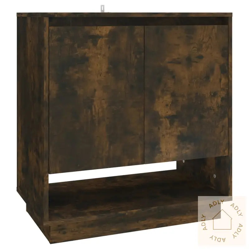Skjenk Røkt Eik 70X41X75 Cm Konstruert Tre