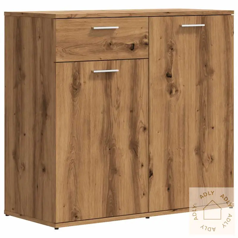 Skjenk Artisan Eik 80X36X75 Cm Konstruert Tre