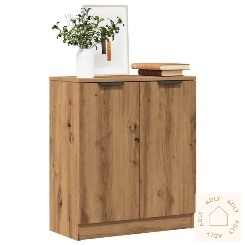Skjenk Artisan Eik 60X30X70 Cm Konstruert Tre